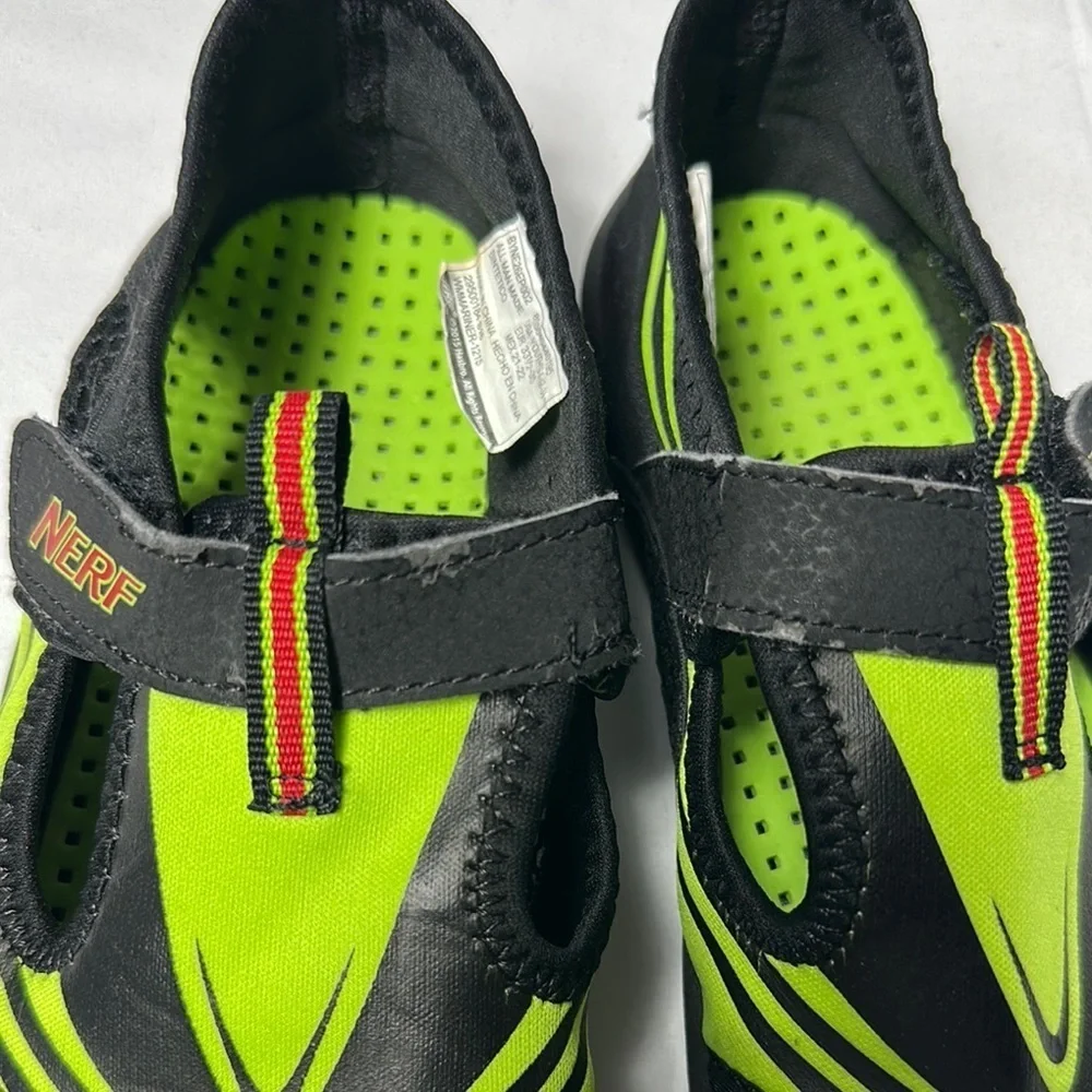 Nerf Green and Black Kids Water Adventure Shoes